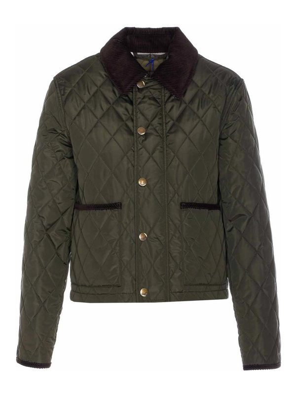 Burberry Veste Casual - Vert