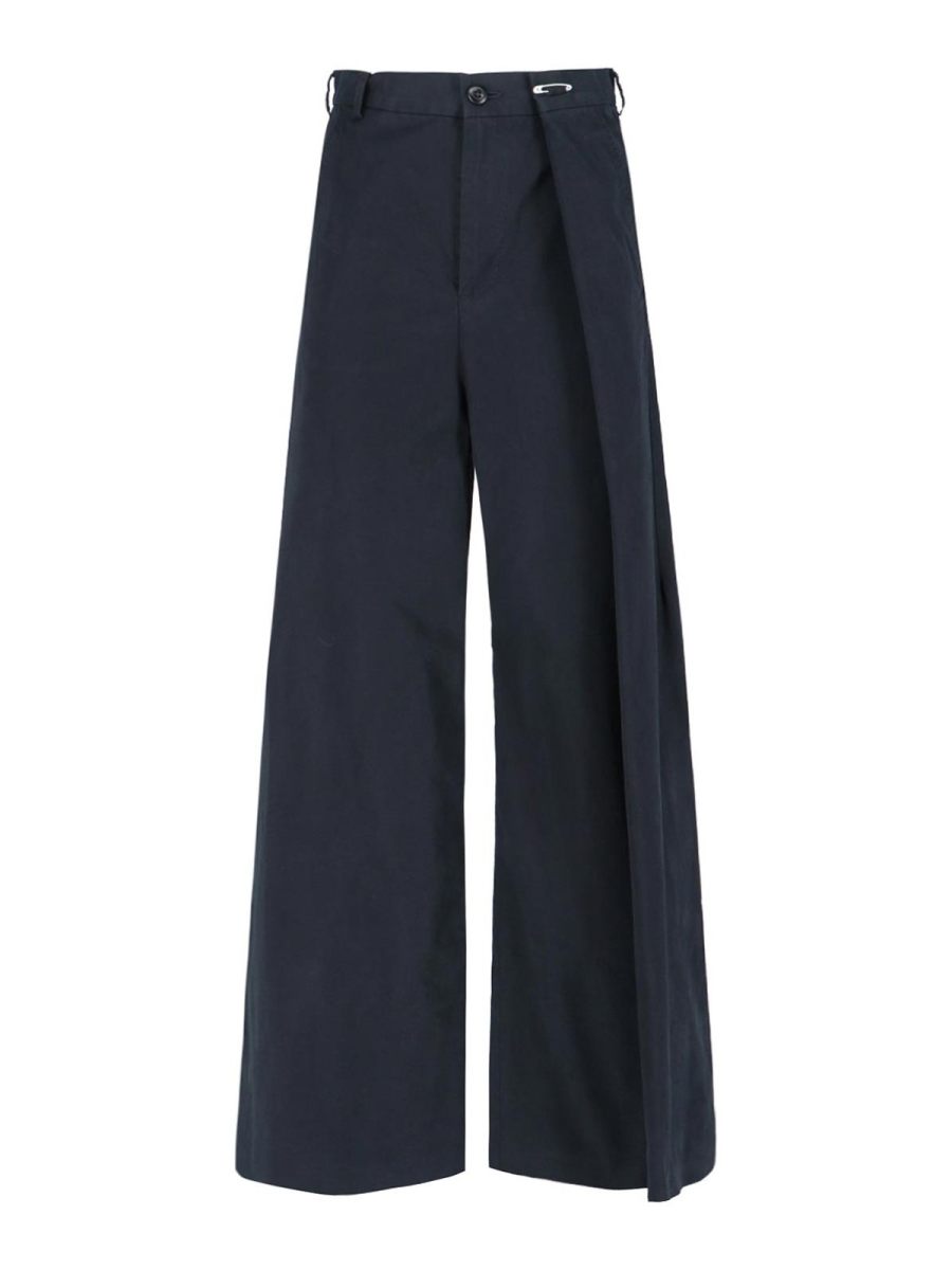 MM6 Maison Margiela Pantalons Décontractés - Noir