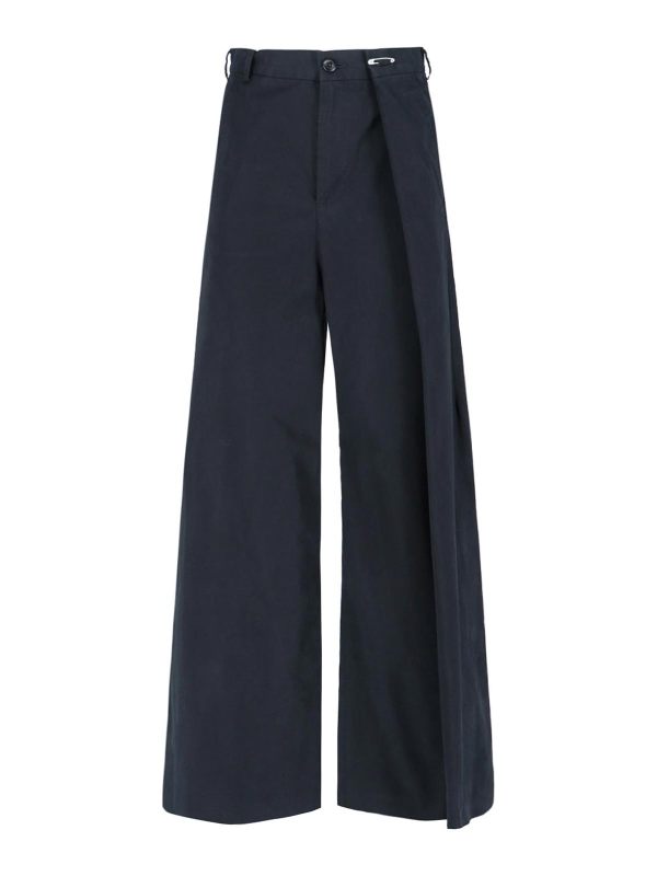 MM6 Maison Margiela Pantalons Décontractés - Noir