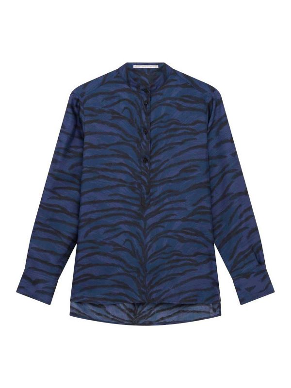 Stella Mccartney Chemise - Bleu Foncé