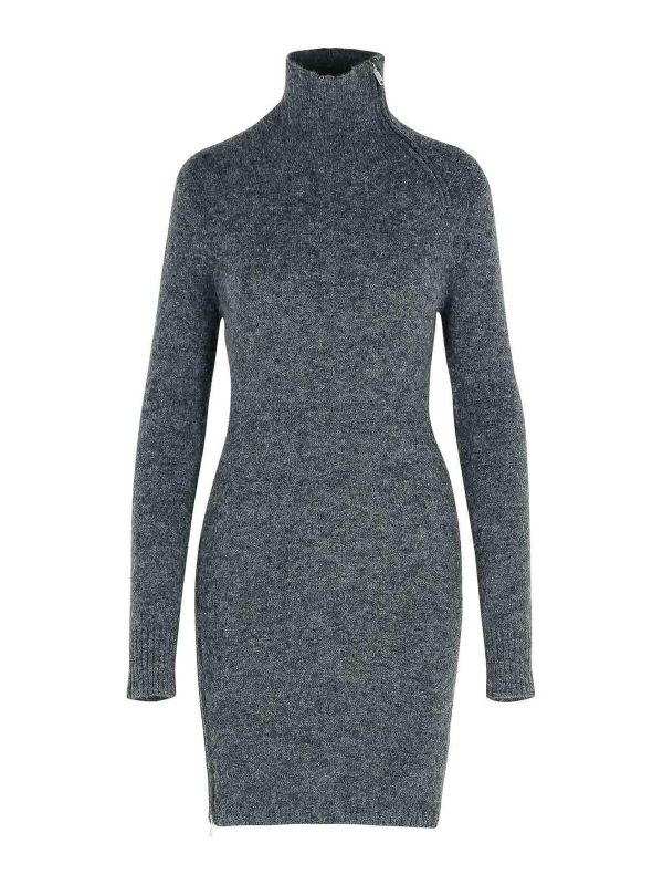 Isabel Marant Robe Au Genou - Gris