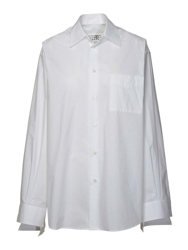 MM6 Maison Margiela Chemise - Blanc