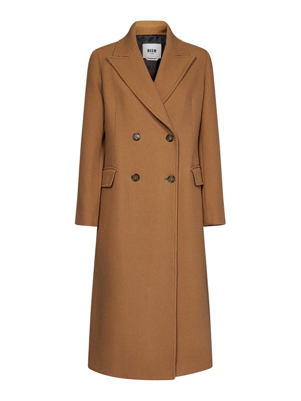 M. S.G. M. Manteau Long - Beige
