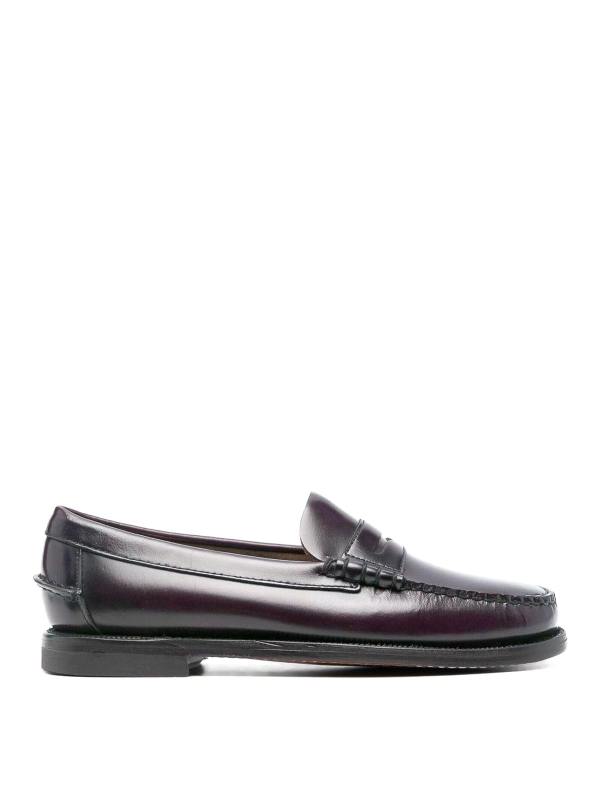 Sebago Mocassins - Rouge Brun
