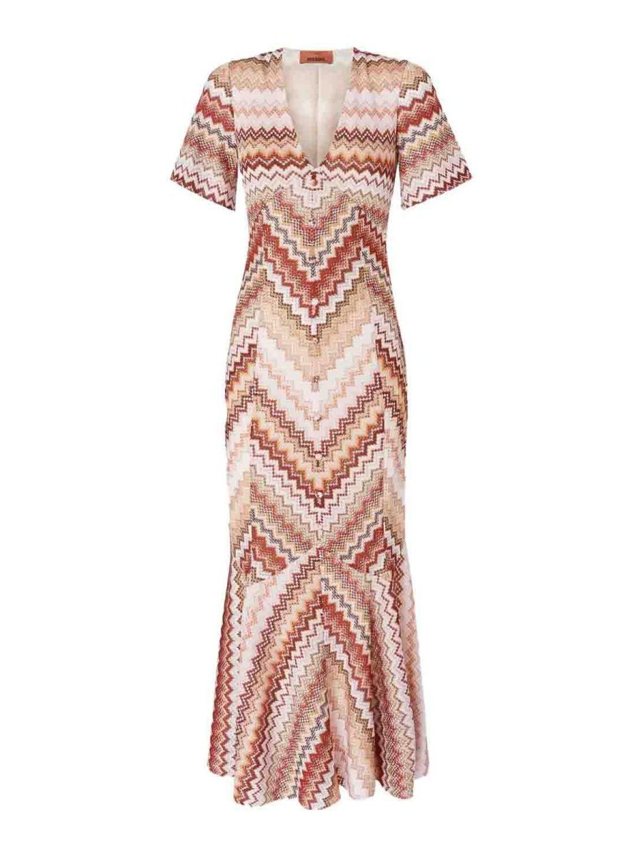 Missoni Robe De Soirée - Multicolore