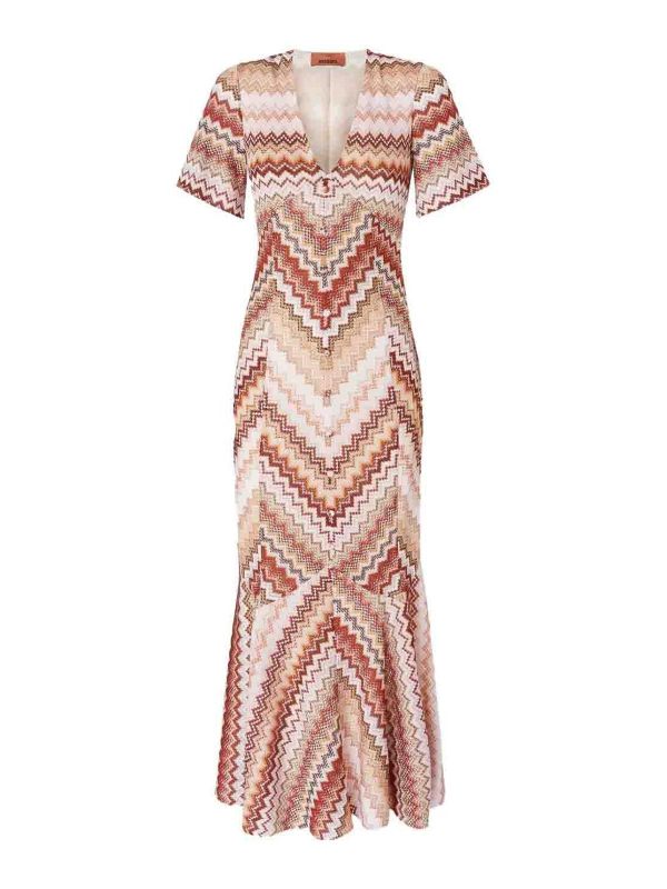 Missoni Robe De Soirée - Multicolore