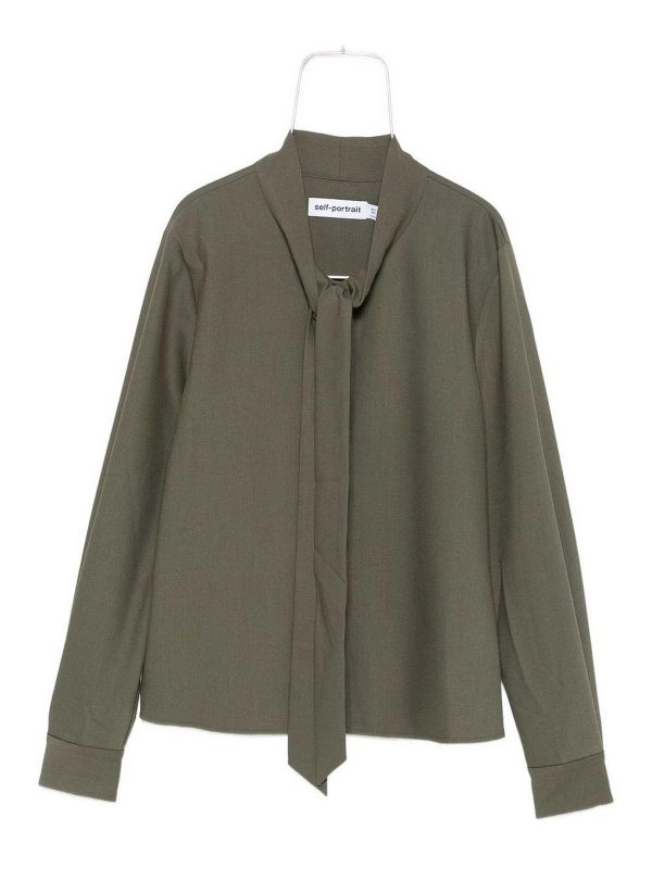 Self Portrait Blouse - Vert