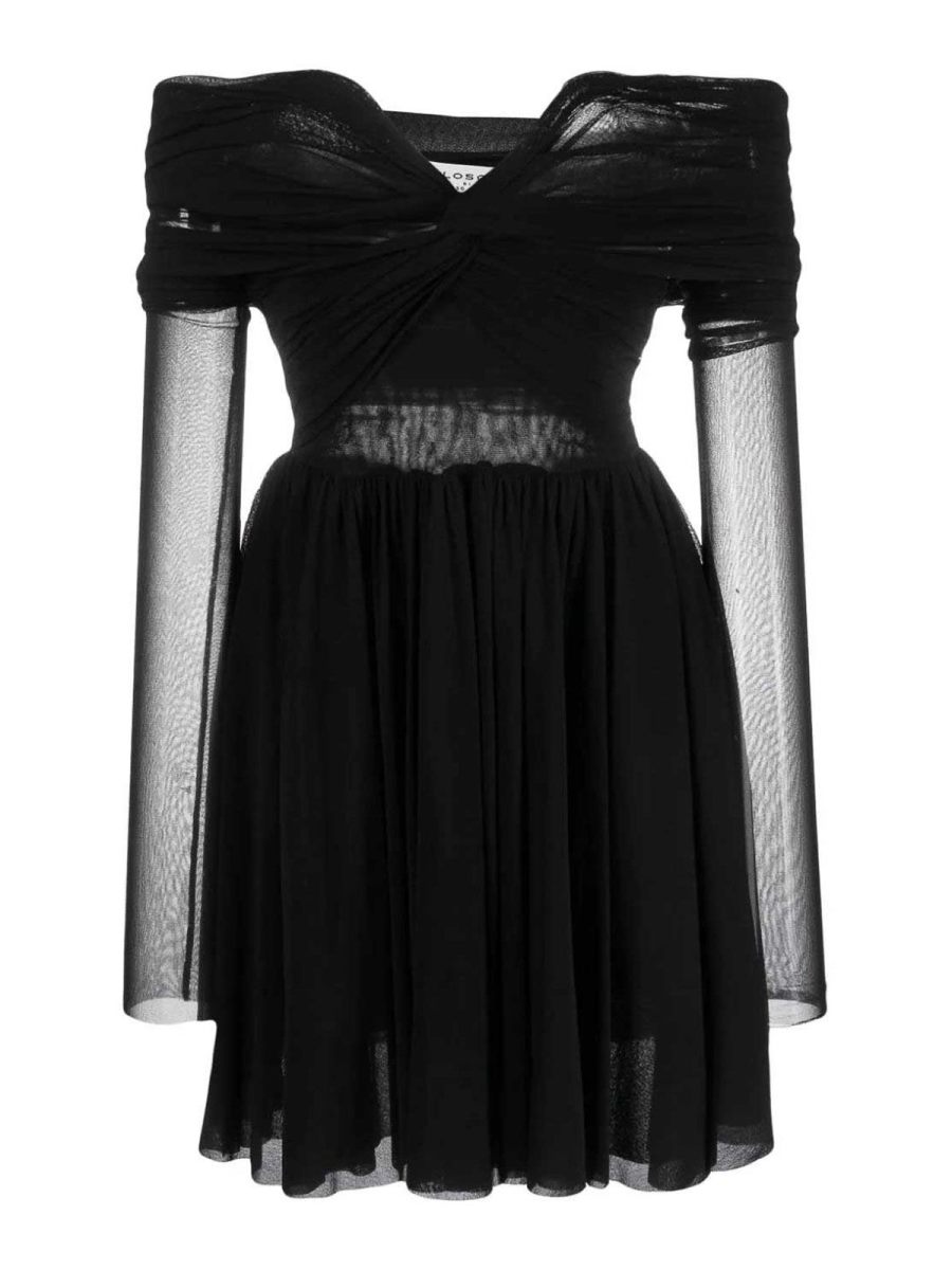 Philosophy di Lorenzo Serafini Robe Au Genou - Noir