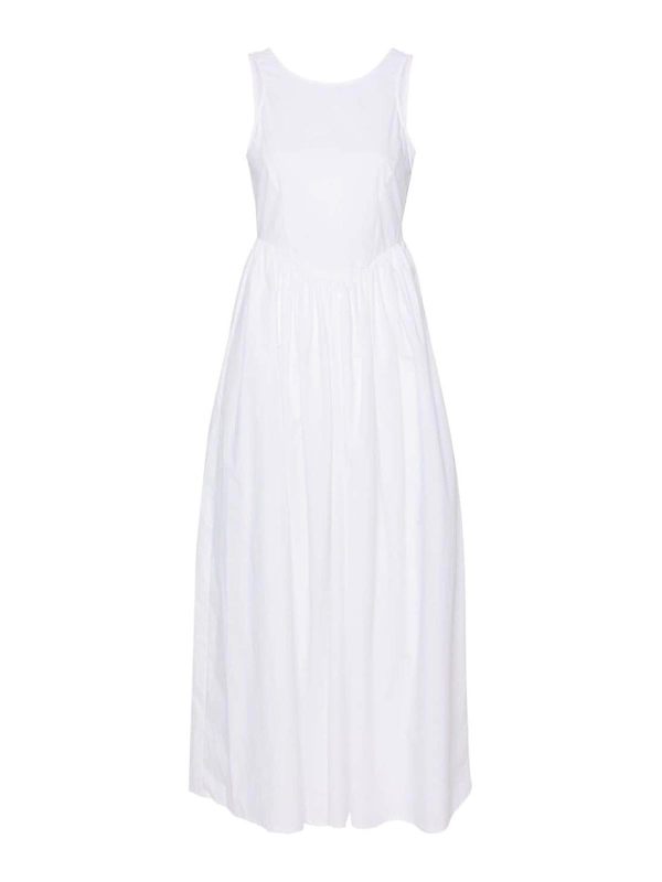Emporio Armani Robe Au Genou - Blanc