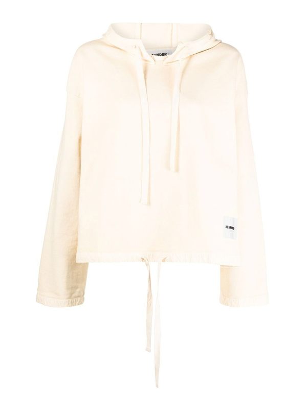 Jil Sander Sweat-Shirts - Crème