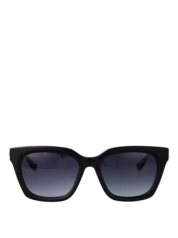Yohji Yamamoto Lunettes De Soleil - Noir