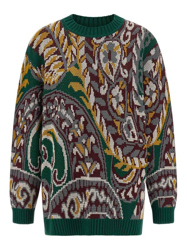 Etro Pull Col Rond - Multicolore
