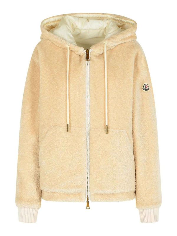 Moncler Veste Casual - Crème