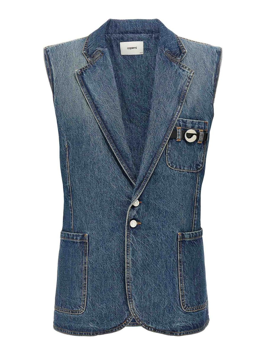 Coperni Gilet - Bleu