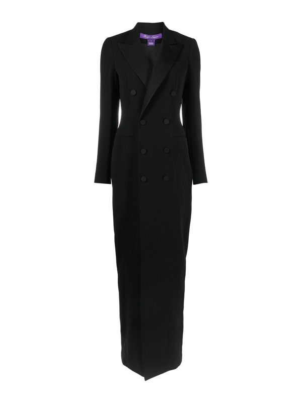 Polo Ralph Lauren Robe De Soirée - Noir