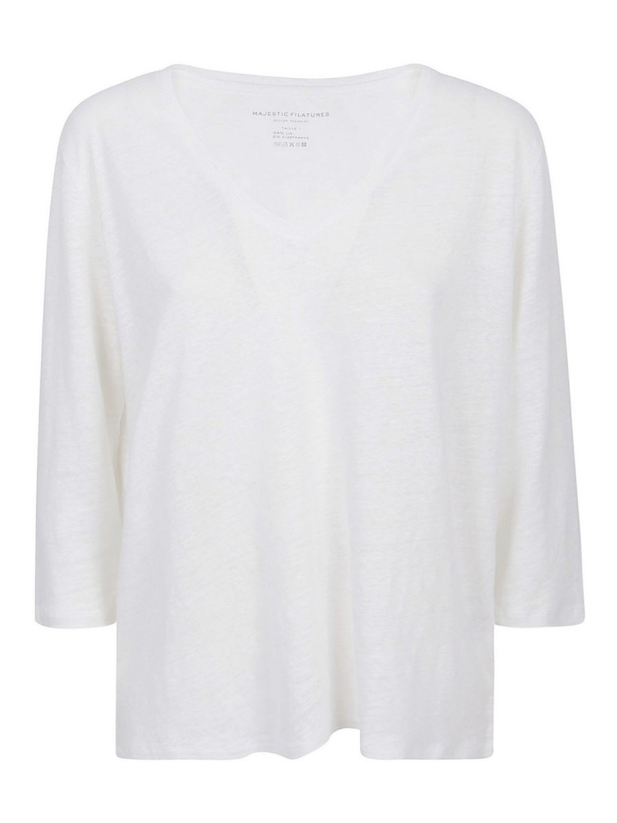 Majestic Filatures T-Shirt - Blanc
