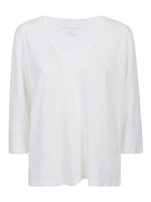 Majestic Filatures T-Shirt - Blanc