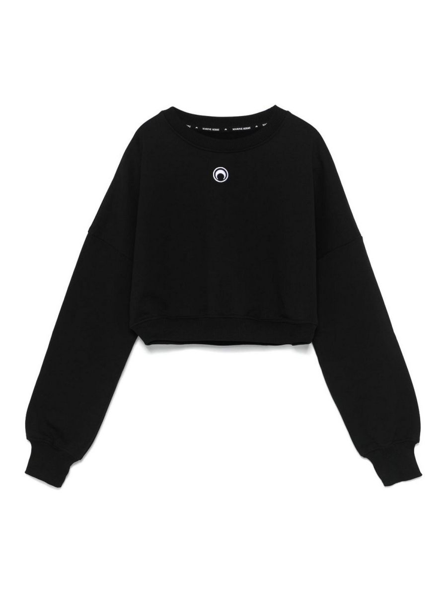 Marine Serre Sweat-Shirts - Noir