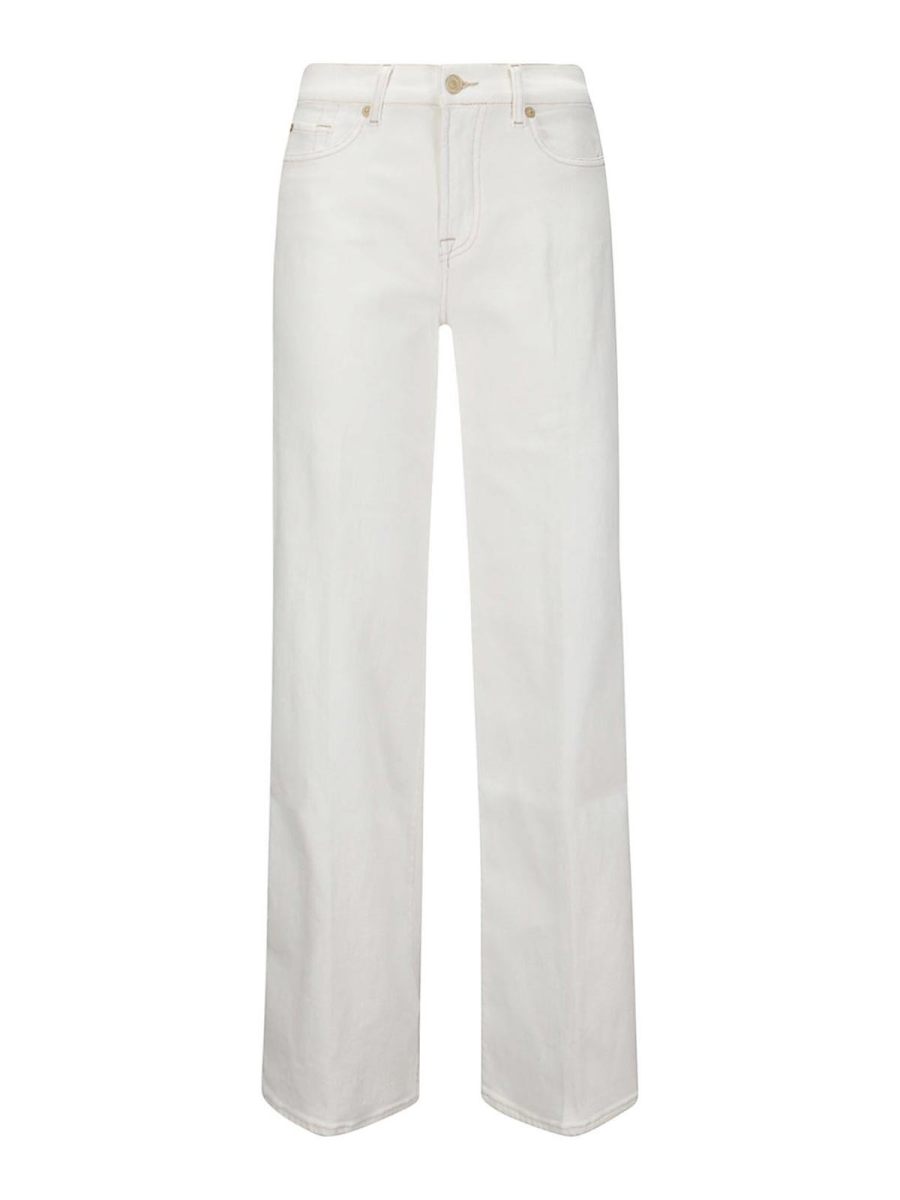 7 For All Mankind Jean Bootcut - Blanc