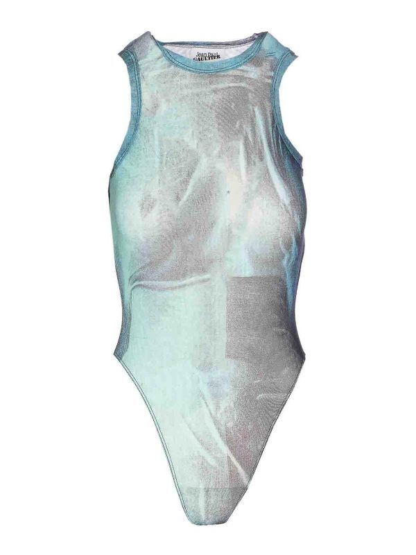 Jean Paul Gaultier Top - Bleu