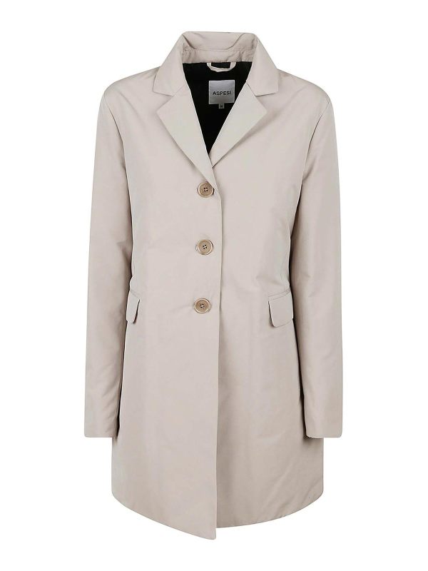 Aspesi Manteau Court - Beige