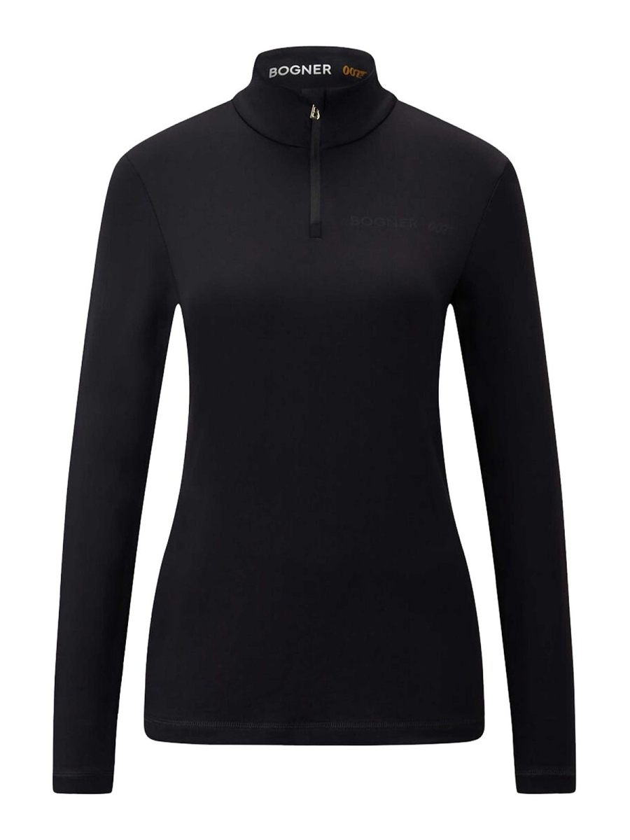 Bogner Pull Col Bateau - Noir