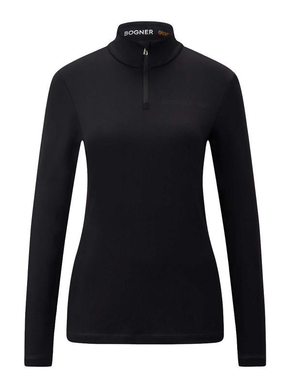 Bogner Pull Col Bateau - Noir