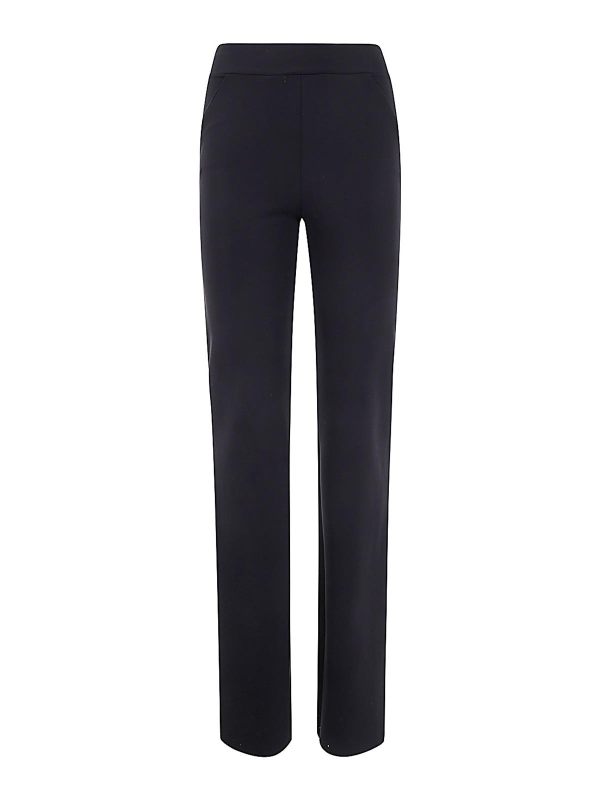 Chiara Boni La Petite Robe Pantalons Décontractés - Noir