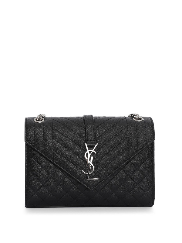 Saint Laurent Sac Porté Épaule - Noir