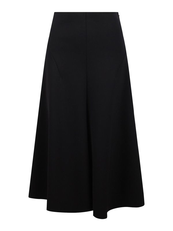Philosophy di Lorenzo Serafini Jupe Midi - Noir