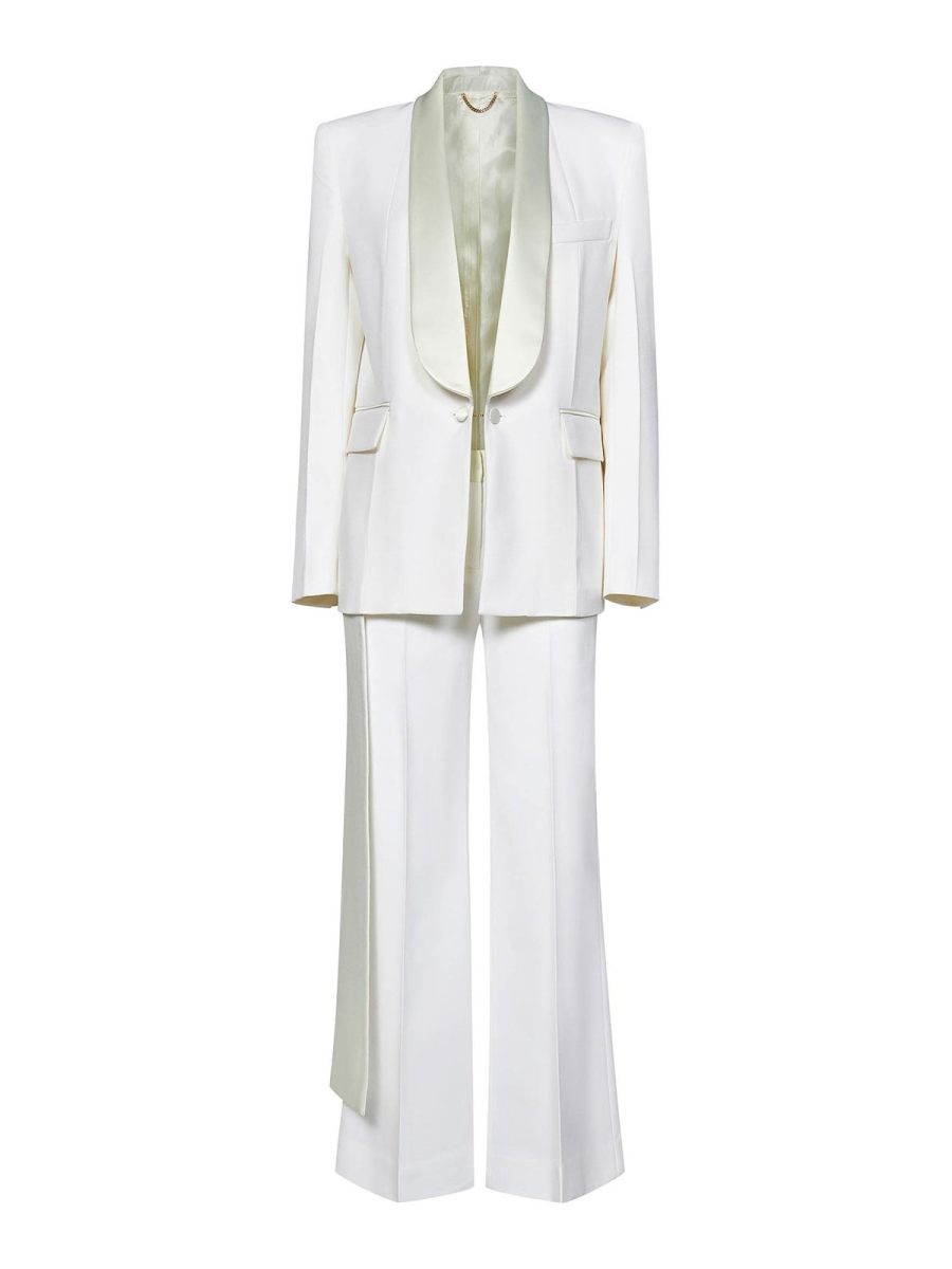 Victoria Beckham Tailleur - Blanc