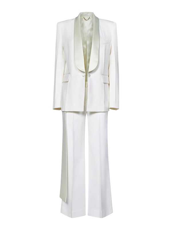 Victoria Beckham Tailleur - Blanc