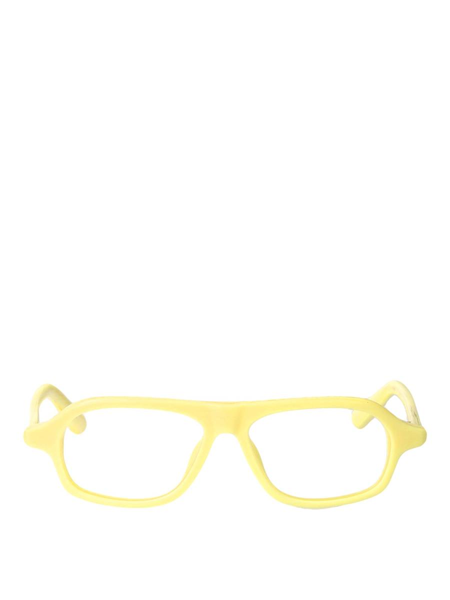 Jacquemus Lunettes De Soleil - Jaune