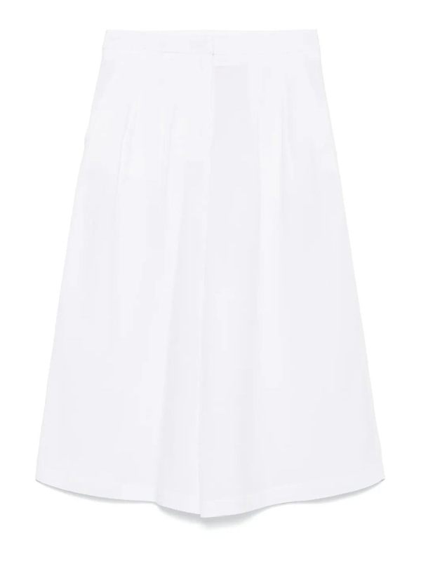 Merci Jupe Midi - Blanc