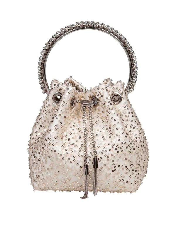 Jimmy Choo Sac Bandoulière - Blanc