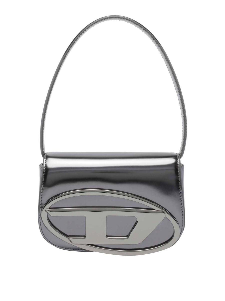 Diesel Sac Porté Épaule - Argent