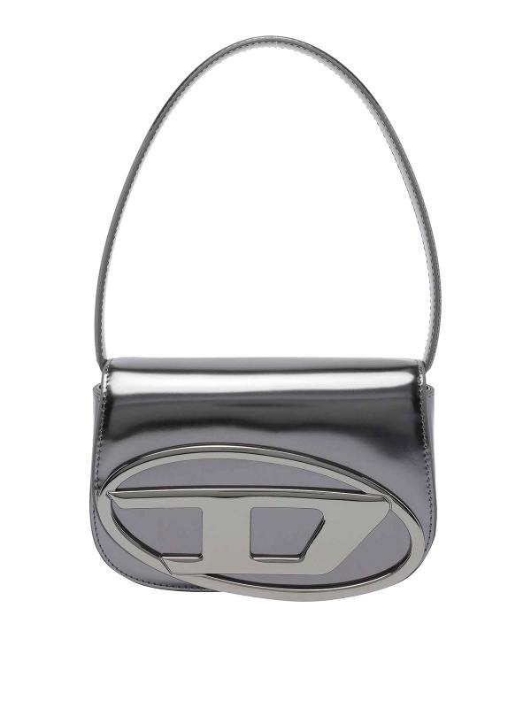 Diesel Sac Porté Épaule - Argent