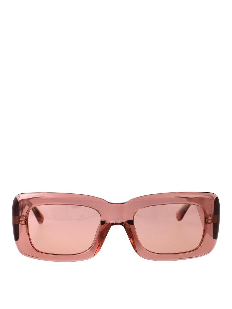 The Attico Lunettes De Soleil - Couleur Chair