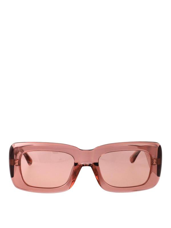 The Attico Lunettes De Soleil - Couleur Chair