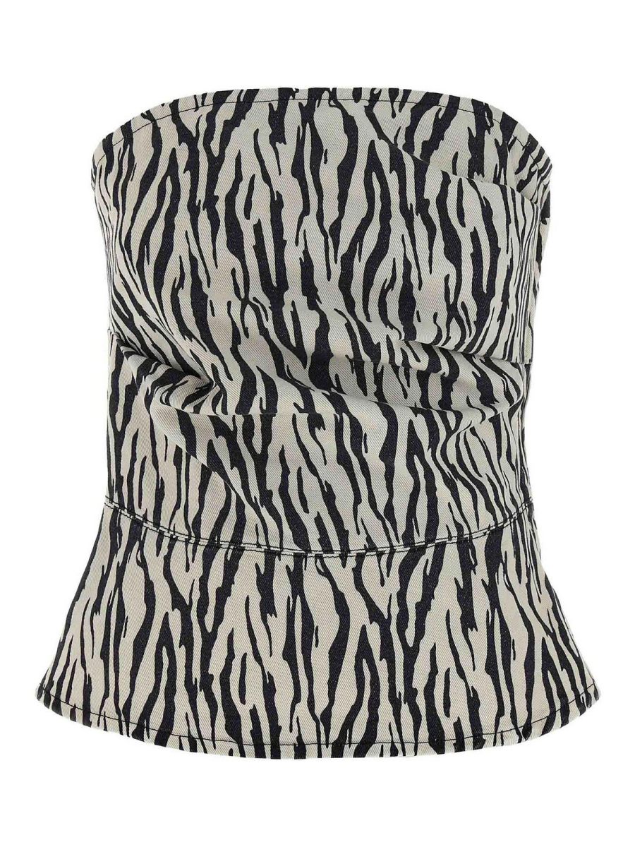 Rotate Birger Christensen Top - Blanc