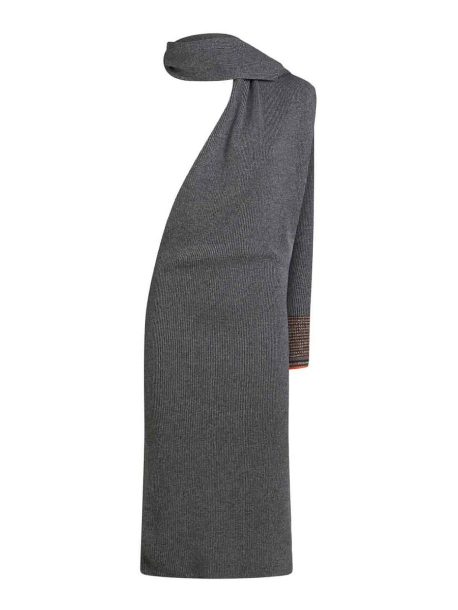 Etro Robe Au Genou - Gris