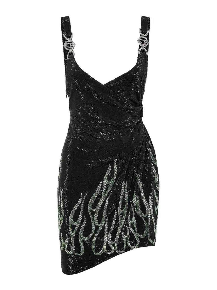 Philipp Plein Robe Courte - Noir