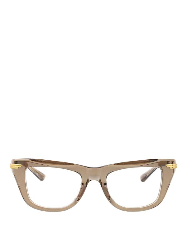 Bottega Veneta Lunettes De Soleil - Marron