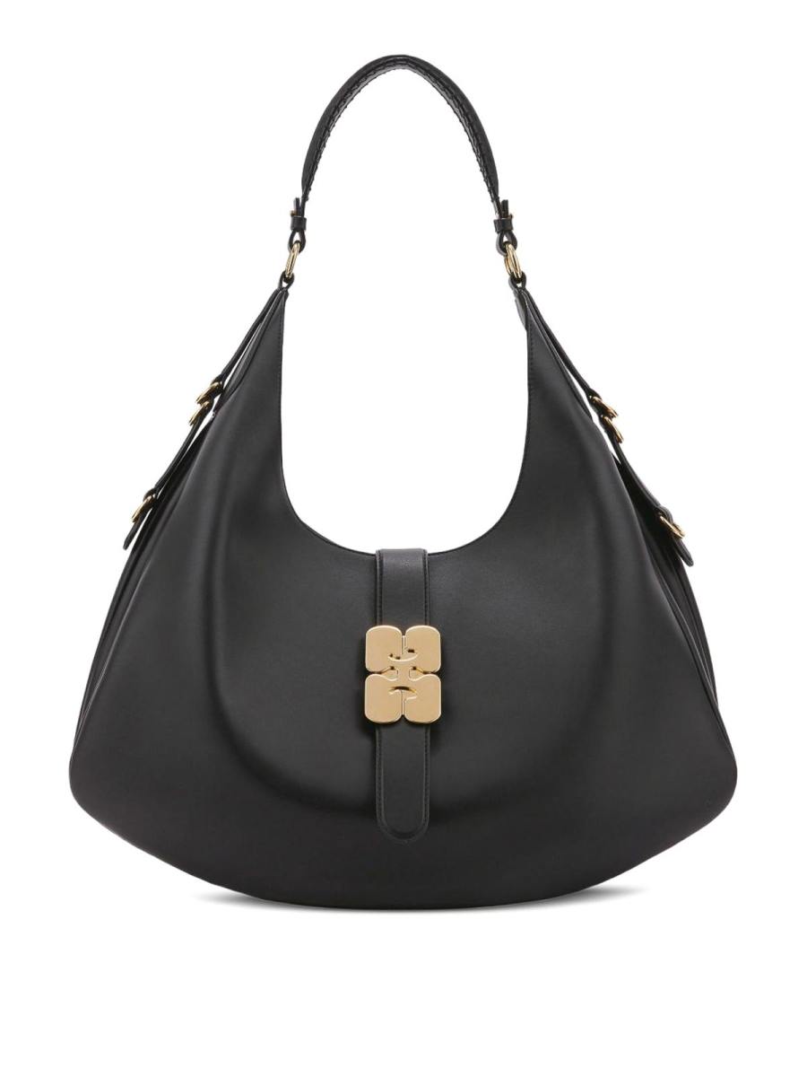 Ganni Sac Porté Épaule - Noir