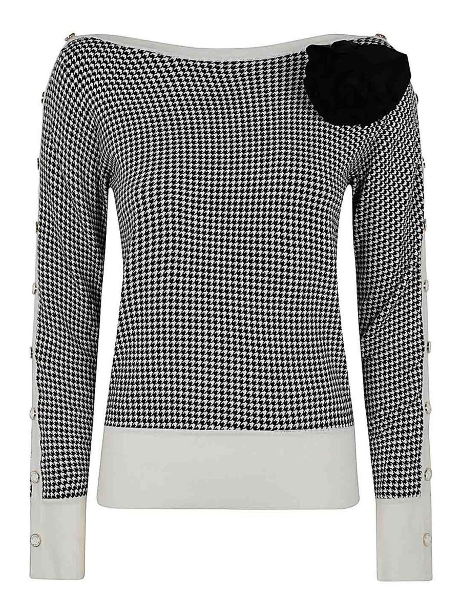 Blugirl Pull Col Bateau - Gris