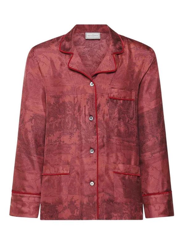 Pierre-Louis Mascia Chemise - Rouge