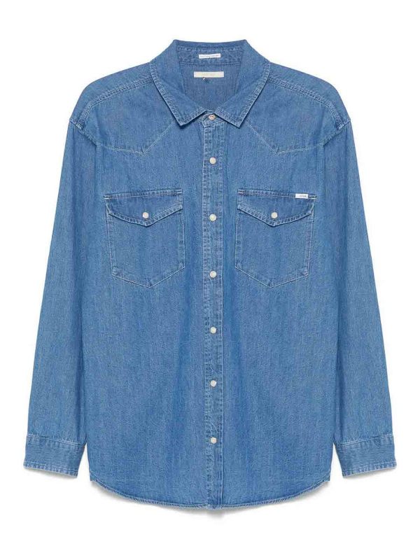 Mother Jean Bootcut - Bleu