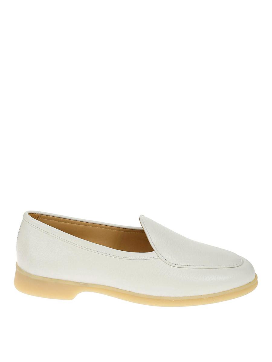 Baudoin and Lange Mocassins - Blanc