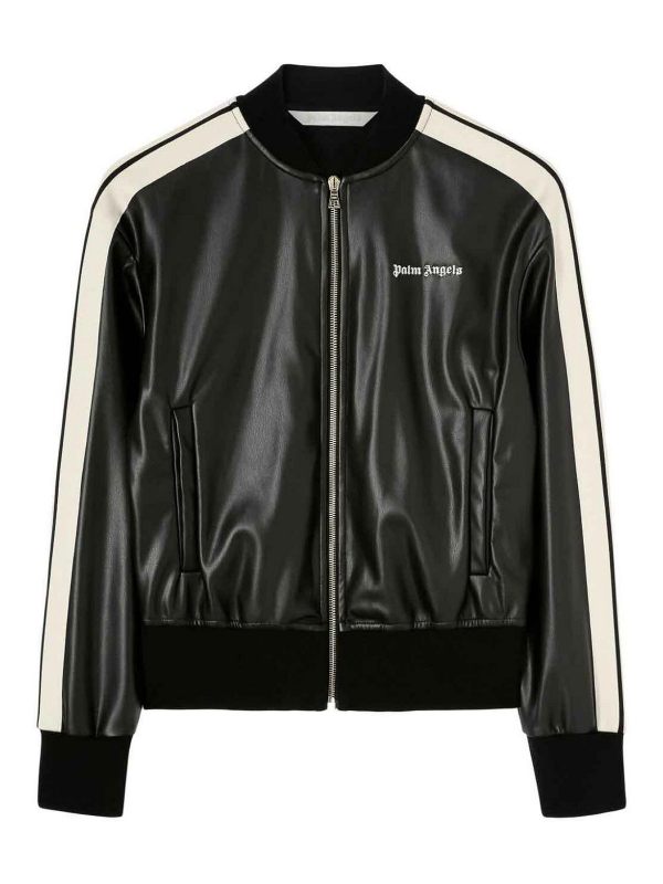 Palm Angels Veste en cuir