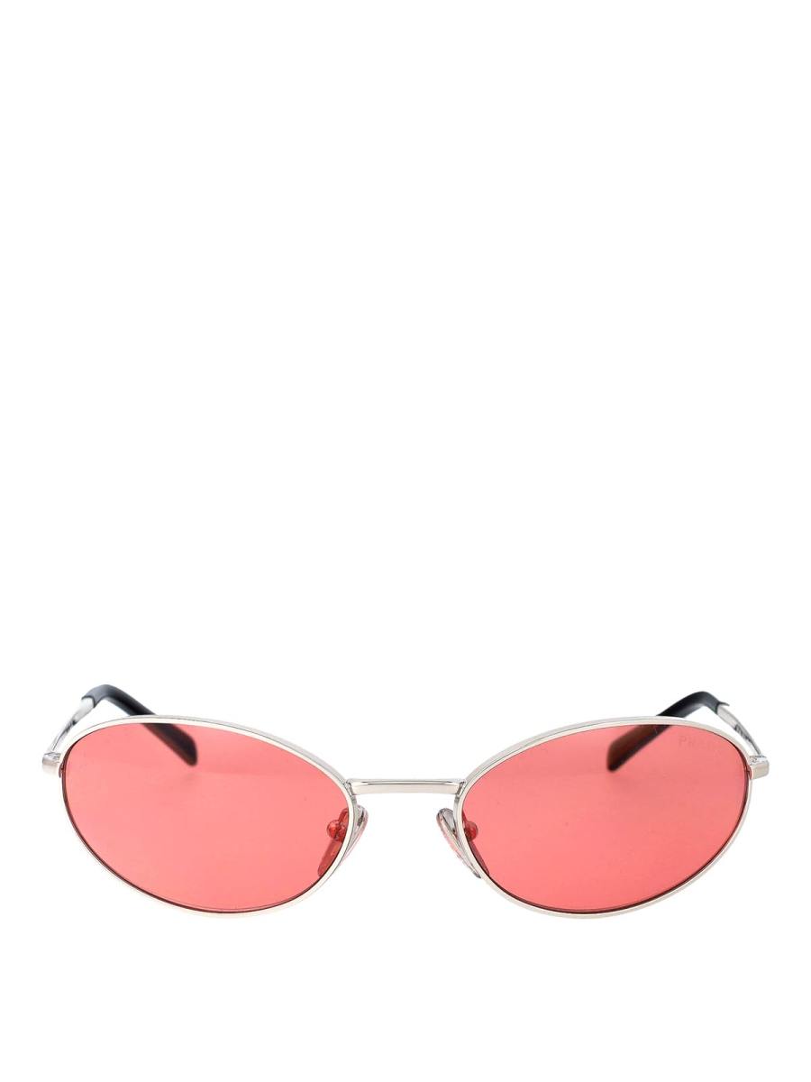 Prada Lunettes De Soleil - Argent